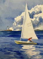 Sailing Away by Janet Hobbs